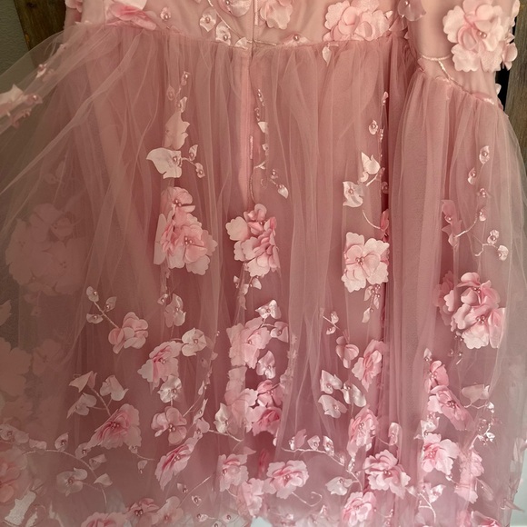 JessaKae Blush Floral Womans Dress 5X BrandNew - Picture 8 of 11